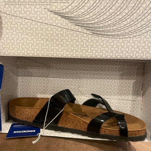 BNIB Birkenstock Mayari Black Narrow, cork sole, Sandals, Mens 10 - Picture 7 of 10